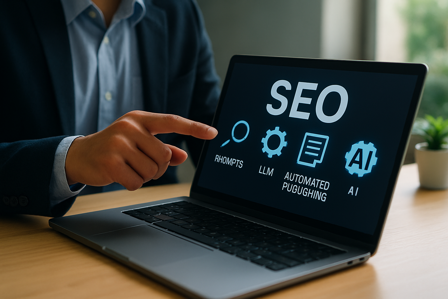 Illustration for Advanced execution with SEOPro AI: hidden prompts, LLM (large language model) tools, and automated publishing related to ai prompt engineering for seo