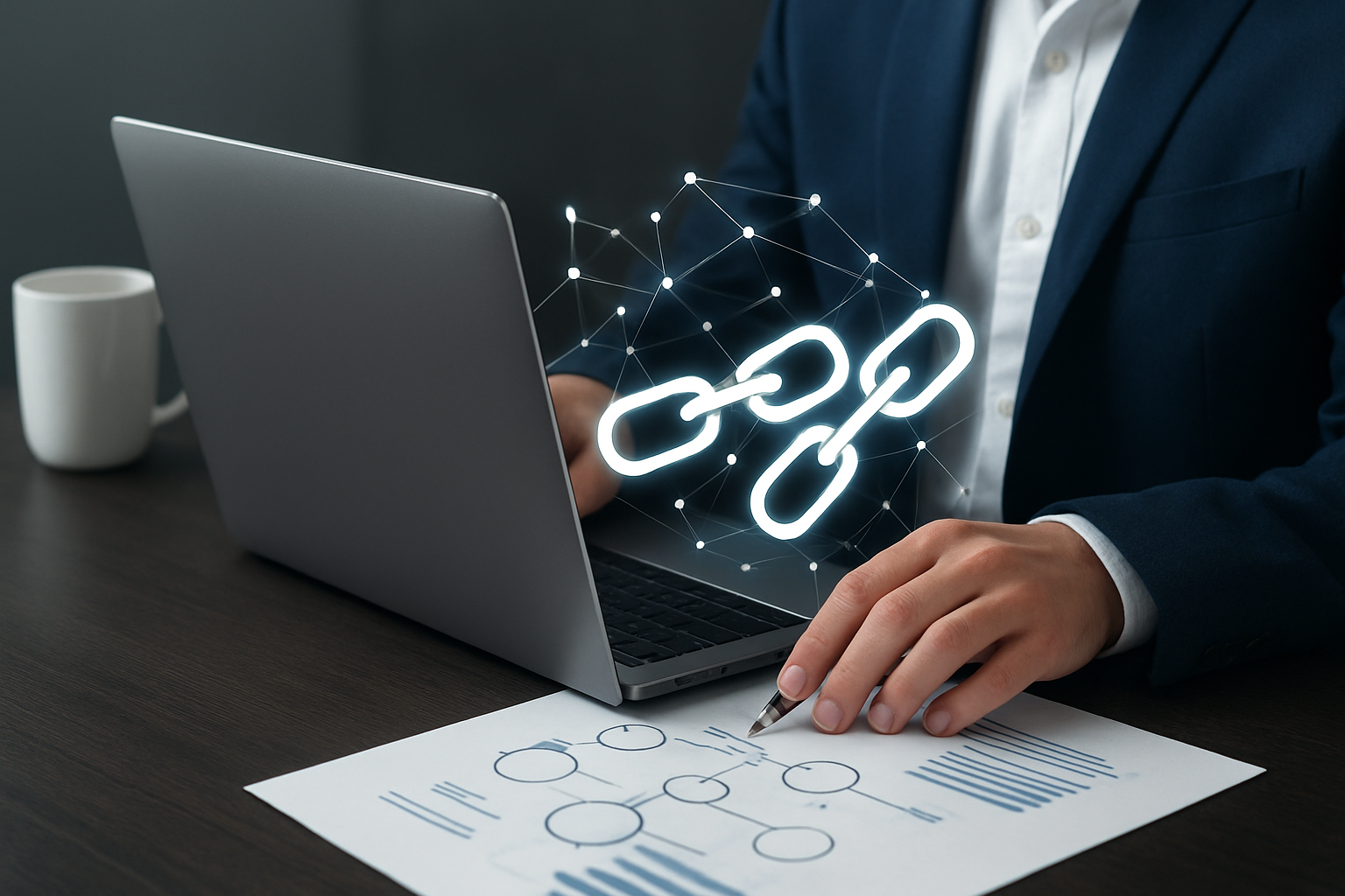 Illustration for #6 Internal Linking Orchestrator for Authority Flow related to SaaS SEO automation