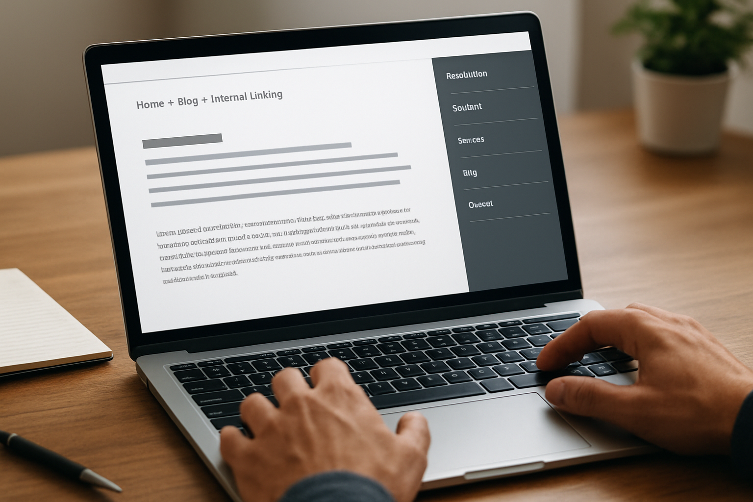 Illustration for #5 Implement Breadcrumbs and Contextual Sidebars That Scale Across Templates related to internal linking strategies for organic growth