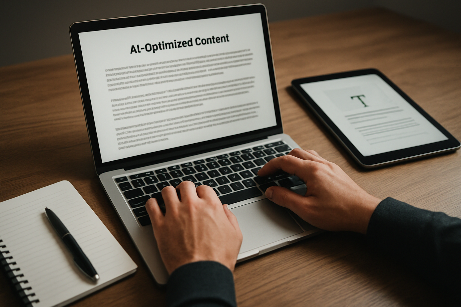 Illustration for Step 6: Enrich, Interlink, and Prepare Content for Multi-Surface Discovery related to ai optimized content creation