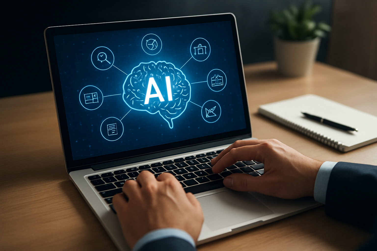 Illustration for #4 Use AI to Build Topical Authority with Programmatic Content Safely related to build topical authority with programmatic content