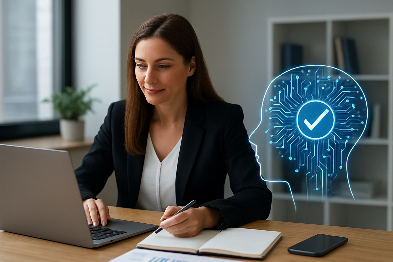 Illustration for Automating E-E-A-T (Experience, Expertise, Authoritativeness, and Trustworthiness) Signals Without Losing Human Voice related to building topical authority with ai generated content