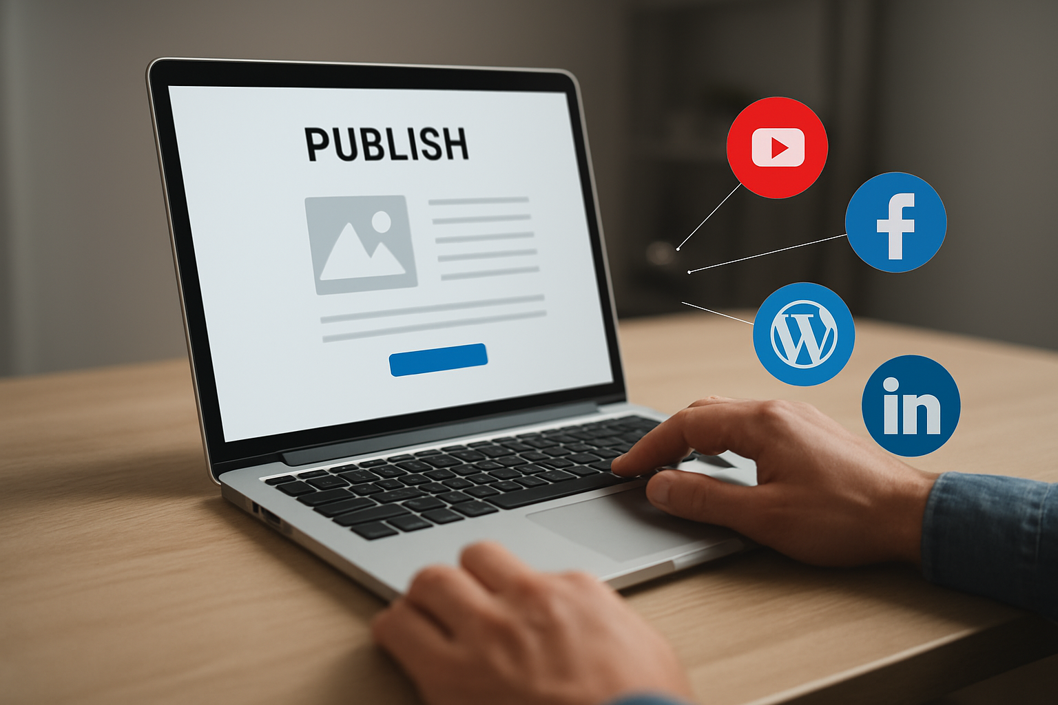 Illustration for Step 7: Publish Everywhere With One Connection related to content velocity