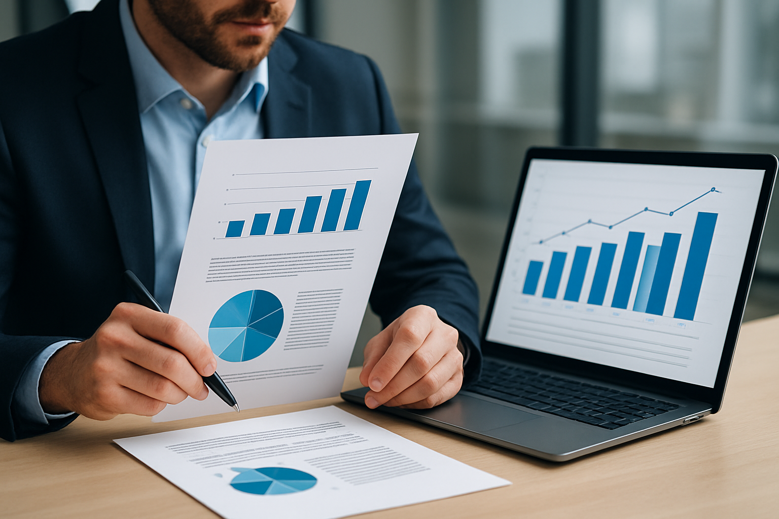 Illustration for Results That Stand Up: A Composite Case Study related to ai generated content briefs