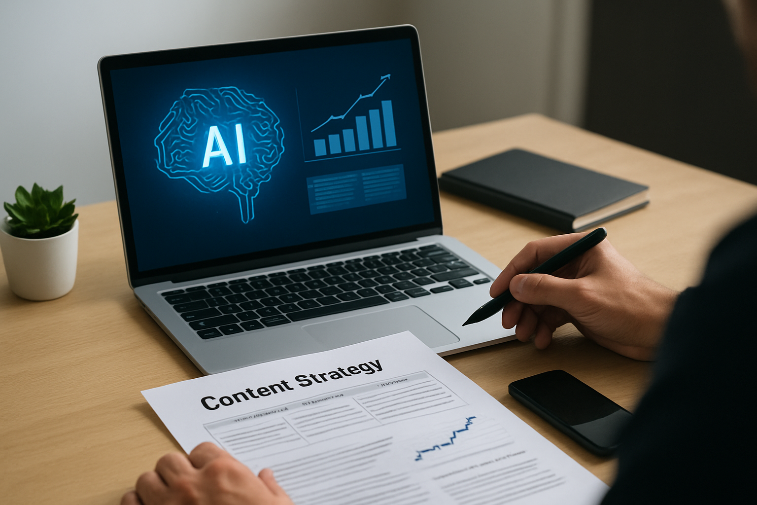 Illustration for Real-World Examples and Playbooks With SEOPro AI related to ai content pipelines