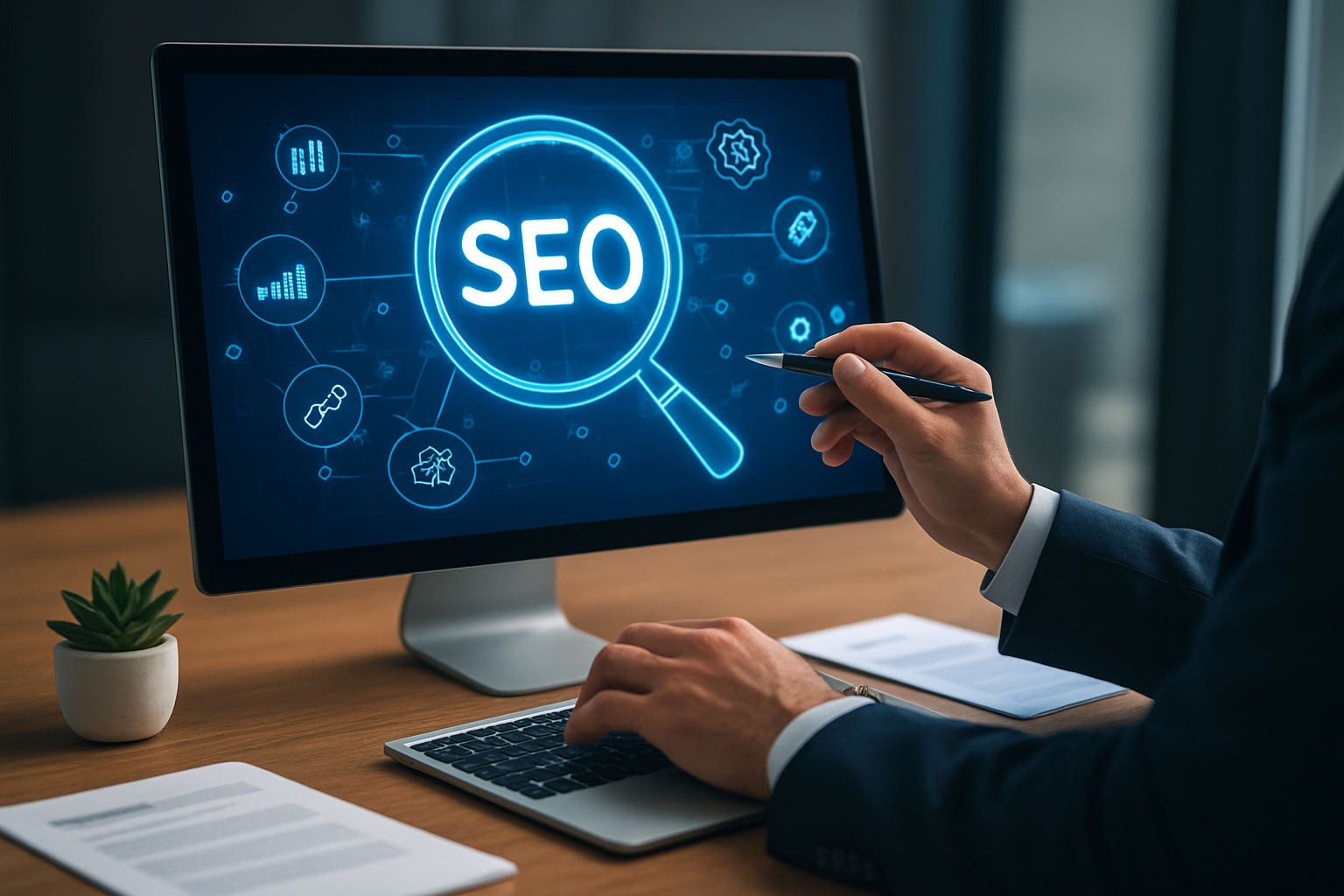 Illustration for SEOPro AI: Turning Strategy Into Scalable Execution related to how to improve internal linking for ai seo