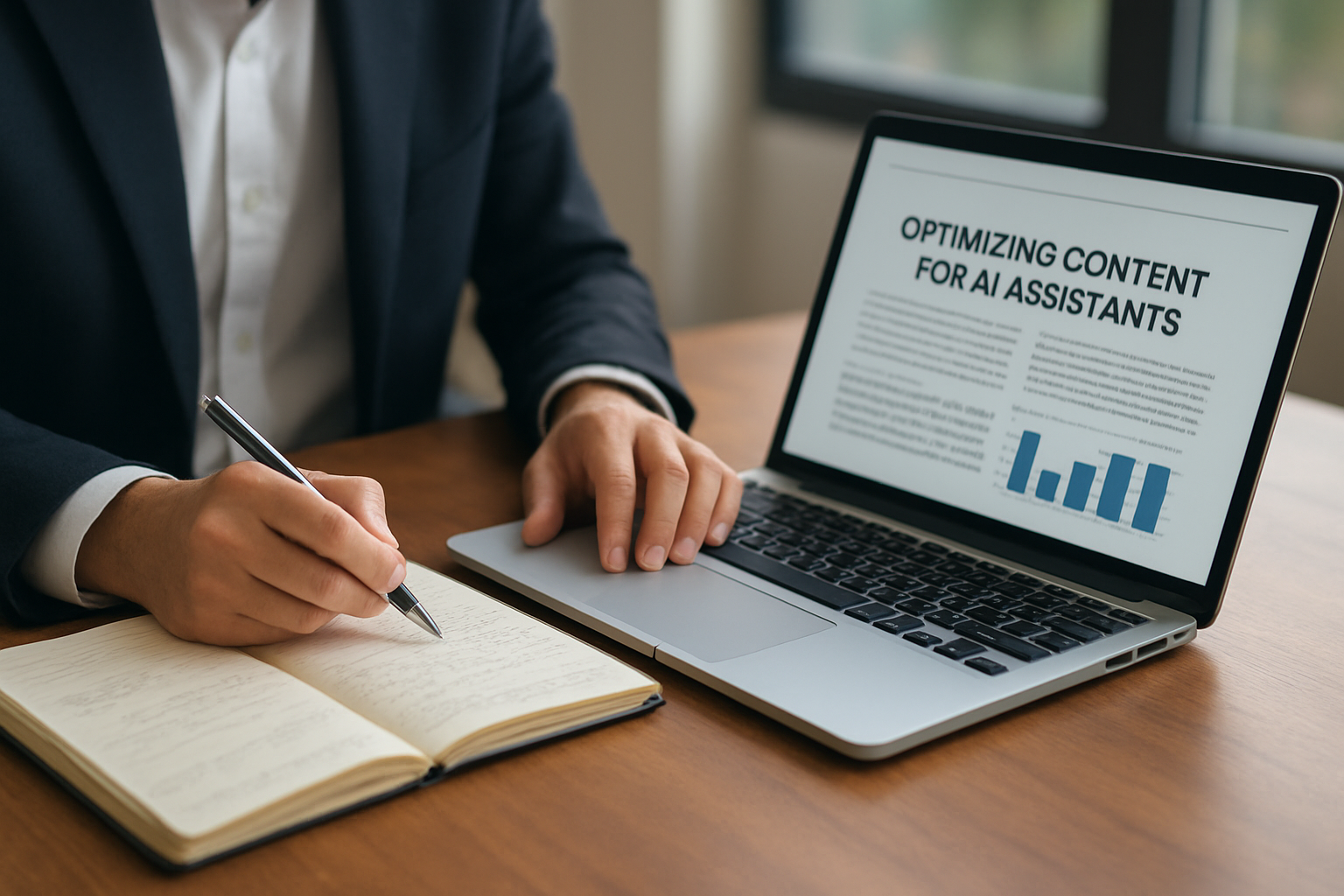 Illustration for Case Studies and Playbooks: What Works Right Now related to how to optimize content for ai assistants