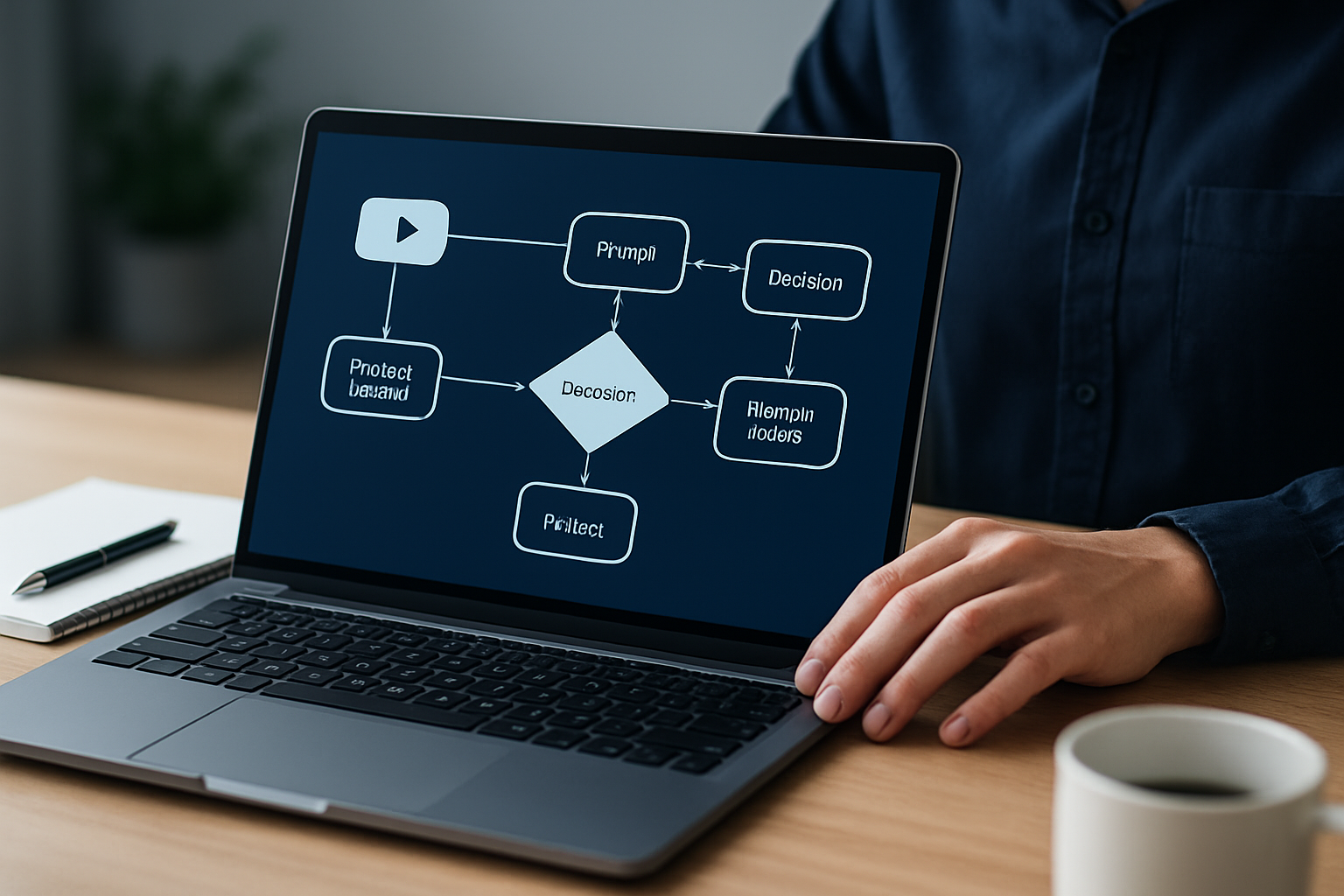 Illustration for Automation Workflows: From Prompt Libraries to Publishing Pipelines related to how to use hidden prompts to increase brand mentions