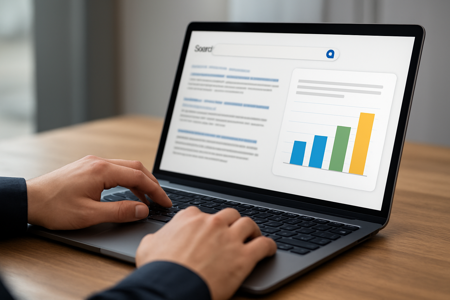 Illustration for Measurement framework: from classic SERP (search engine results page) metrics to generative answer share related to integration with multiple ai search engines for visibility
