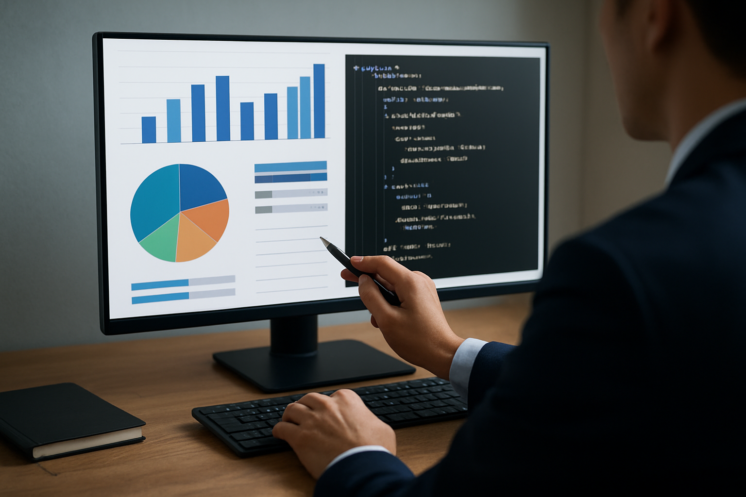 Illustration for Entity data, structured markup, and vector pipelines explained related to llm based content optimization for search