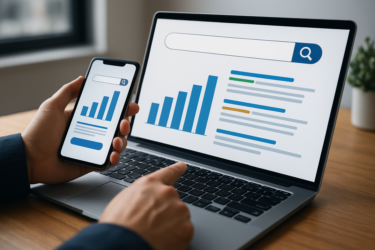 Illustration for Real-World Examples: How SEOPro AI Lifts Multi-Platform Visibility related to check search engine ranking