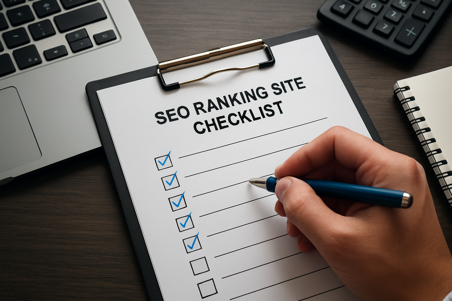 Illustration for The 12-Step Seo Ranking Site Checklist related to seo ranking site