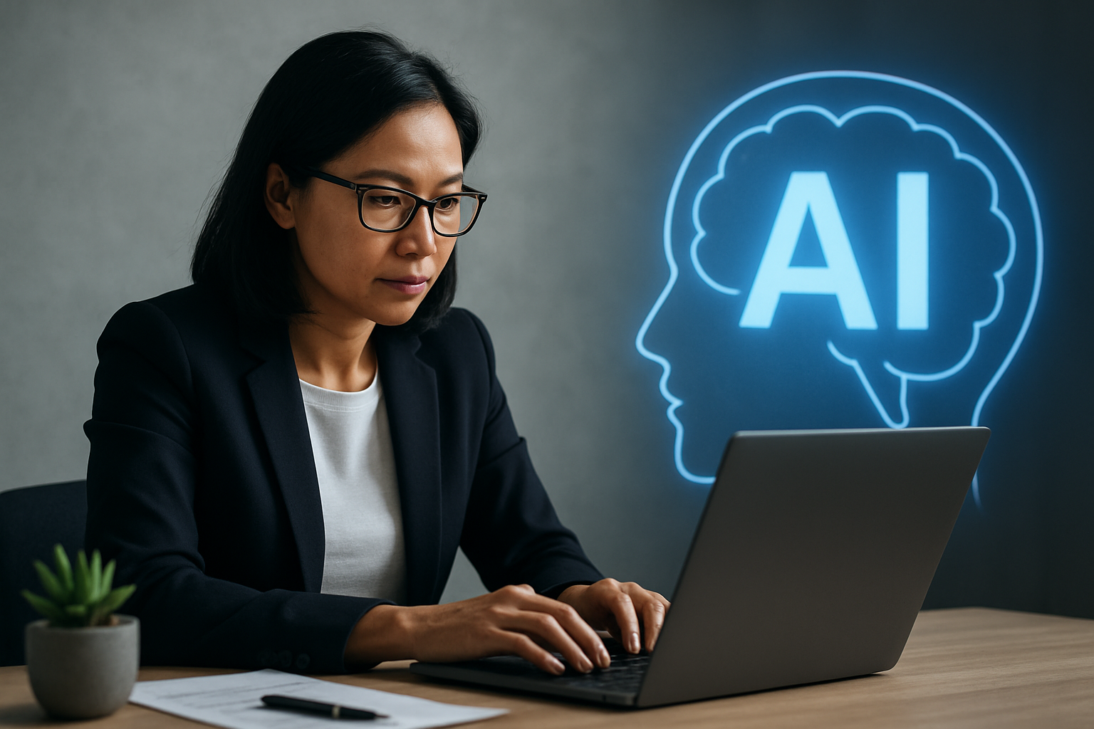 Illustration for Real-World Example: From Invisible to Indispensable related to topical authority with ai