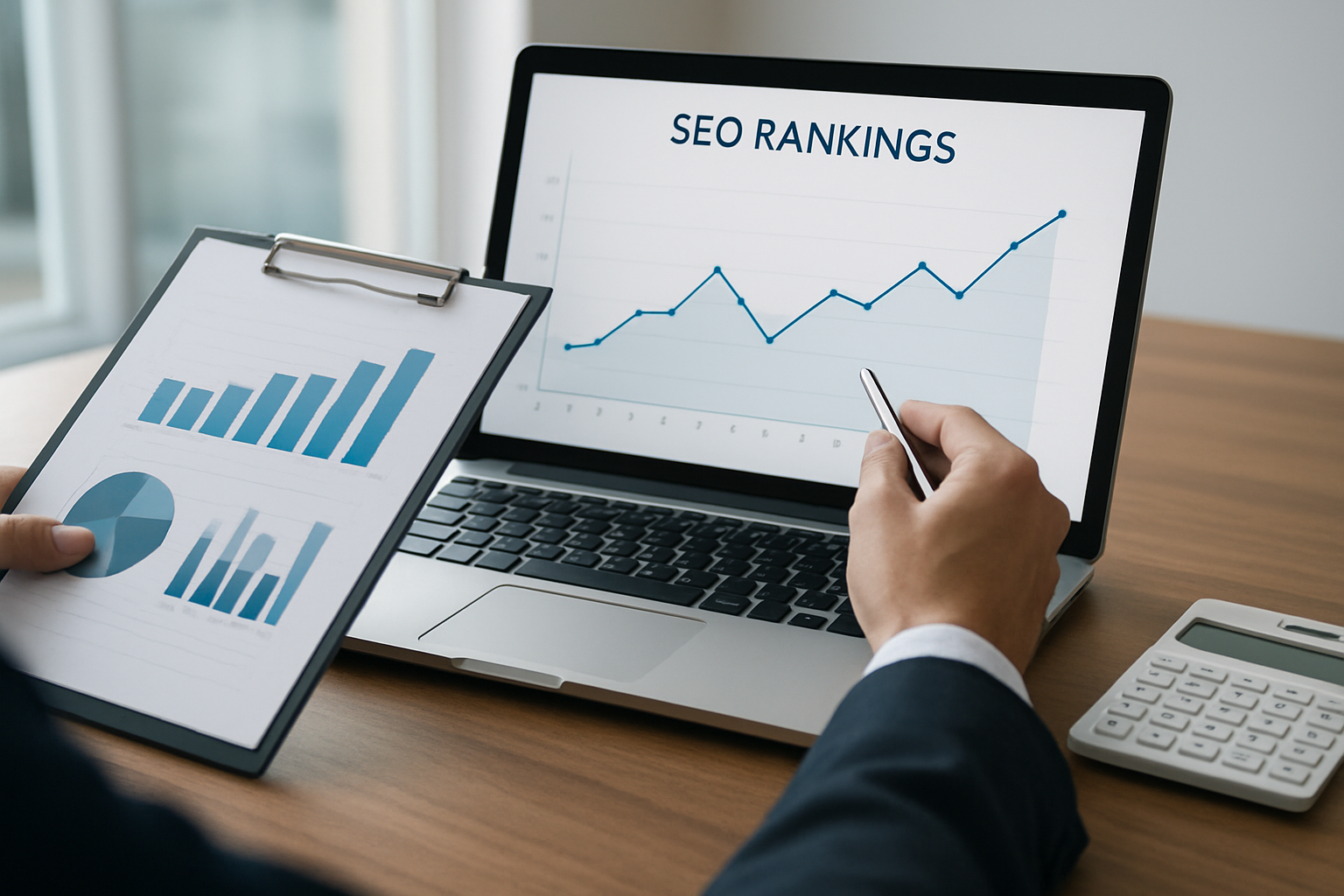 Illustration for Measurement, reporting, and continuous improvement related to web seo rankings