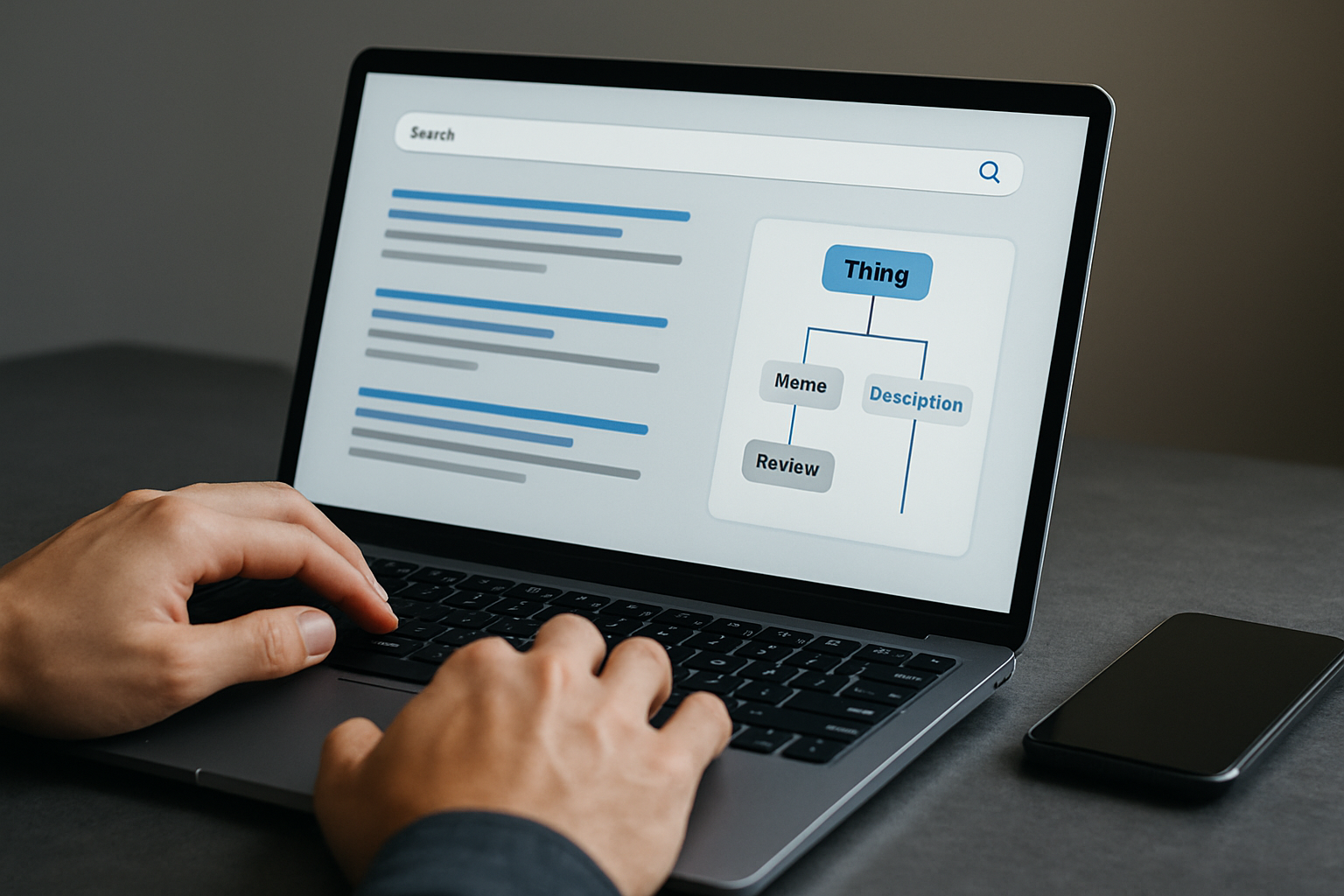 Illustration for How does schema markup work for search and AI assistants? related to why is schema markup important for seo